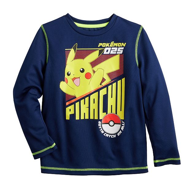 pikachu boys shirt