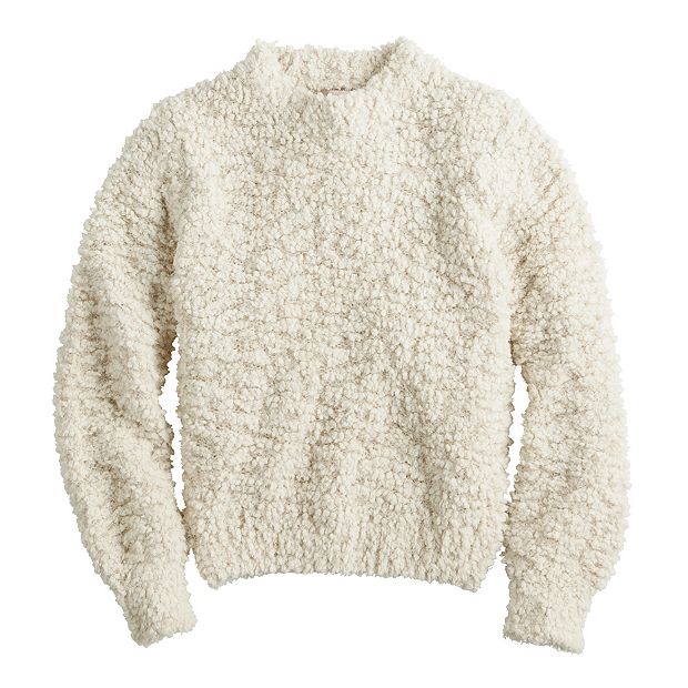 Sherpa sweater outlet girls