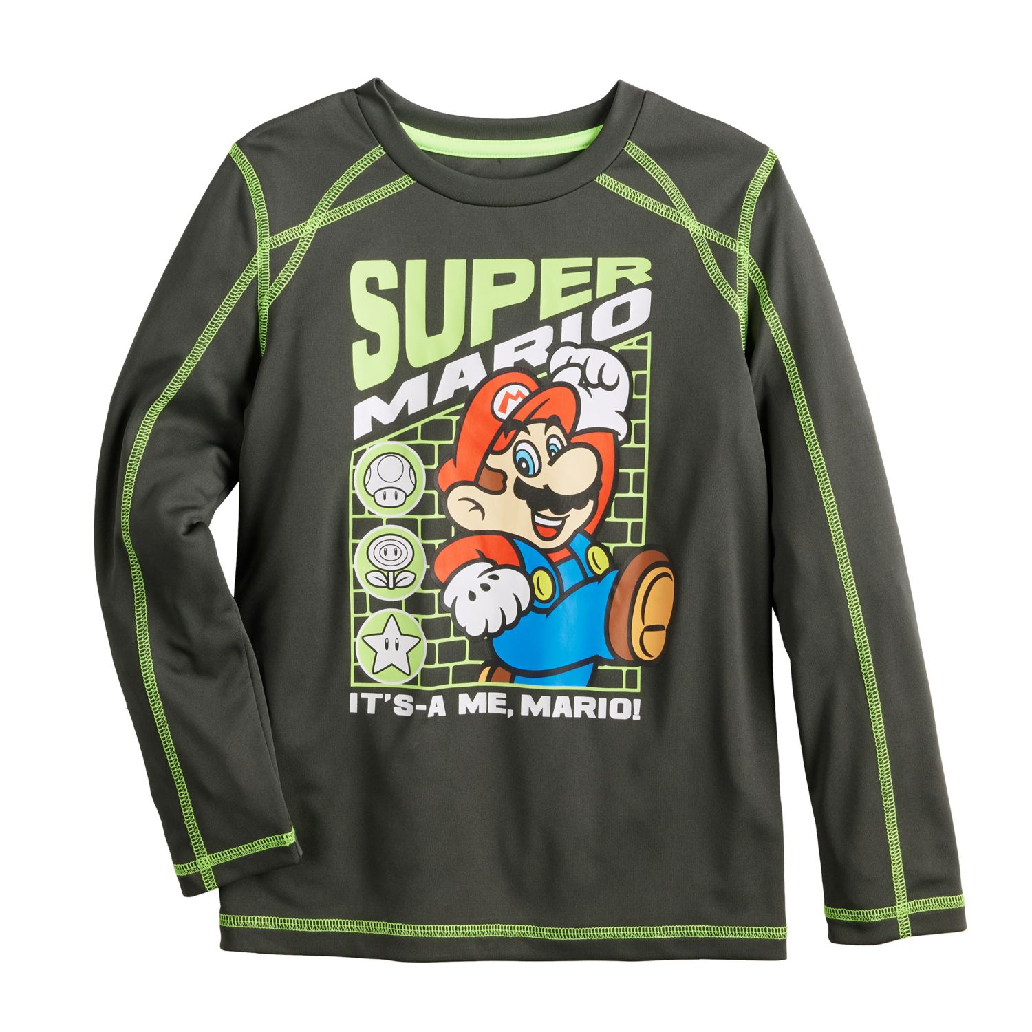 Blusa De Moletom Game Filme Super Mario Yoshi E Mario | Frete grátis