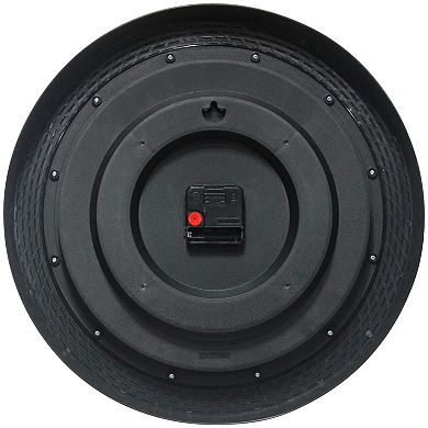 Infinity Instruments 16-in. Round Wall Clock with Roman Numerals