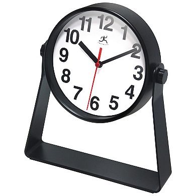 Infinity Instruments 6-in. Round Tabletop Clock