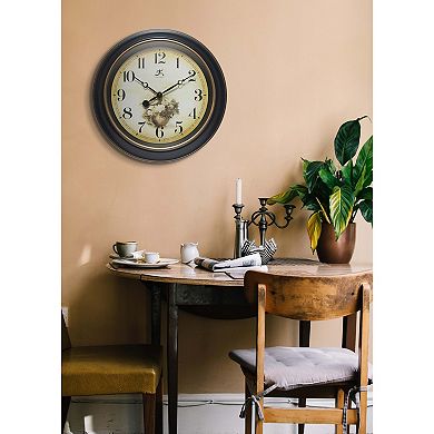 Infinity Instruments 15.75-in. Round Wall Clock