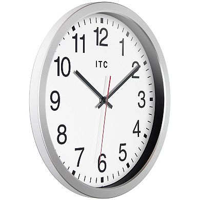 Infinity Instruments 14-in. Round Wall Clock with Silent Movement