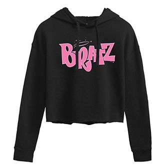 Juniors' Bratz Icons Cropped Hoodie