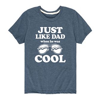 Boys 8-20 Just Like Dad Graphic Tee
