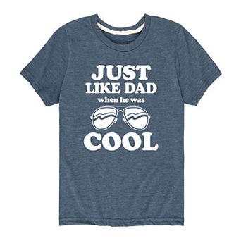 Boys 8-20 Just Like Dad Graphic Tee