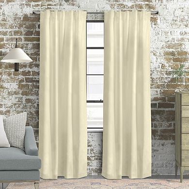 Myne Decor Weathermate Topsions Curtain Panel Pair each 40 x 84 in Natural