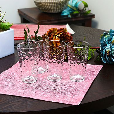 Gibson Home Great Foundations 4 Piece 16 Ounce Tumbler Set