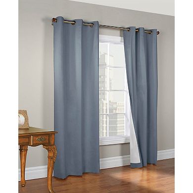 Myne Decor Weathermate Grommet Curtain Panel Pair each 40 x 63 in Blue