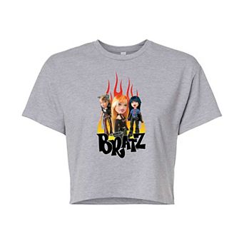 Juniors' Bratz Scortchin Cropped Tee