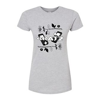 Juniors' Bratz Y2K Logo Graphic Tee