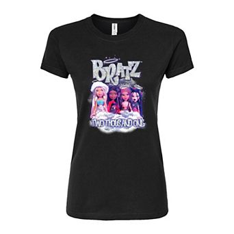 Juniors' Bratz Two Thousand One Fitted Graphic Tee