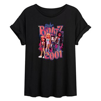 Juniors' Bratz 2001 Oversized Tee