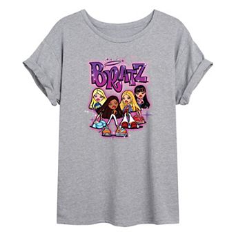 Juniors' Bratz Doll Oversized Tee