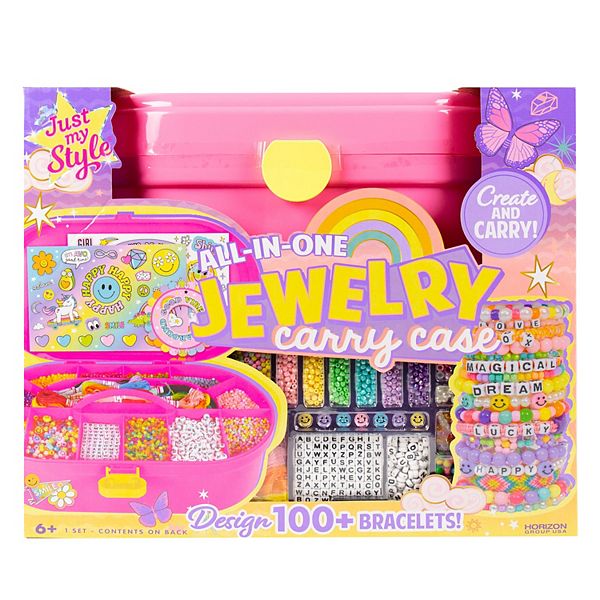 Just My Style All-in-One Jewelry Carry Case Bracelet Craft Kit