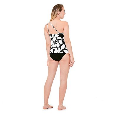 Women's Freshwater Keyhole One-Shoulder Tankini Top