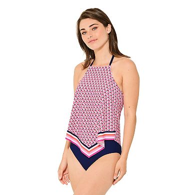 Women's Freshwater Handkerchief Hem Tankini Top
