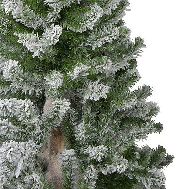Northlight 3-pc. Flocked Alpine Artificial Christmas Trees - Unlit