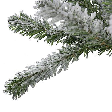 Northlight 3-pc. Flocked Alpine Artificial Christmas Trees - Unlit