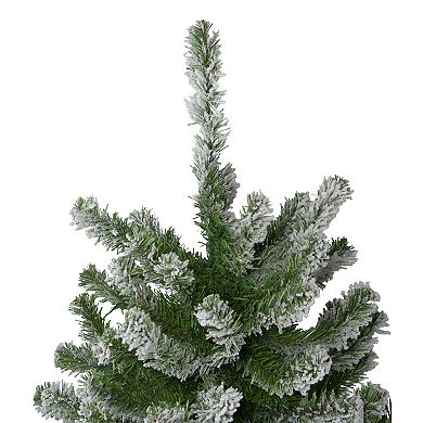 Northlight 3-pc. Flocked Alpine Artificial Christmas Trees - Unlit