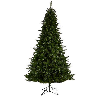 nearly natural 9-ft. LED Vermont Spruce Artificial Christmas Tree