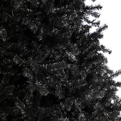 nearly natural 10-ft. LED Black Artificial Christmas Tree