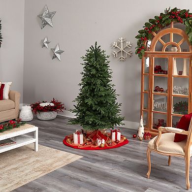 nearly natural 6-ft. LED Montreal Spruce Artificial Christmas Tree