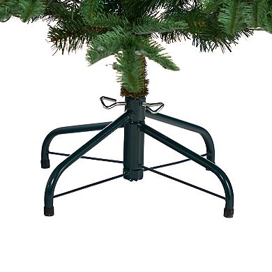 nearly natural 5-ft. Pre-Lit Layered Washington Spruce Artificial Christmas Tree