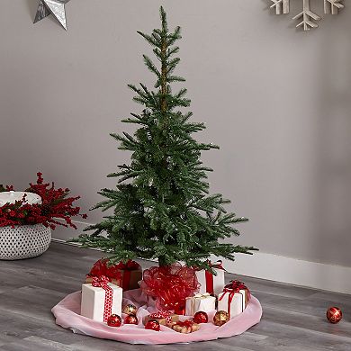 nearly natural 5-ft. Pre-Lit Layered Washington Spruce Artificial Christmas Tree
