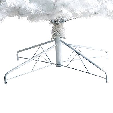 nearly natural 9-ft. LED White Artificial Christmas Tree