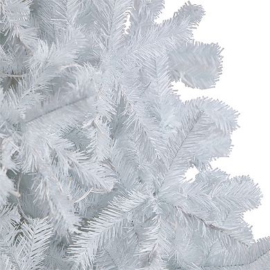 nearly natural 9-ft. LED White Artificial Christmas Tree