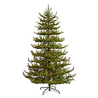 nearly natural 8-ft. Pre-Lit Vancouver Mountain Pine Artificial Christmas Tree