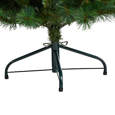 nearly natural 5-ft. Pre-Lit Slim West Virginia Mountain Pine Artificial Christmas Tree