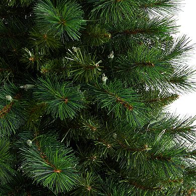 nearly natural 5-ft. Pre-Lit Slim West Virginia Mountain Pine Artificial Christmas Tree