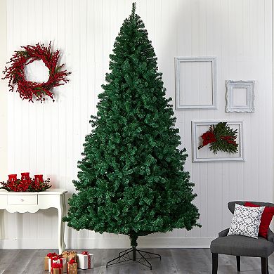 nearly natural 11-ft. LED Northern Tip Artificial Christmas Tree