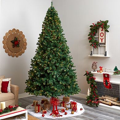 nearly natural 11-ft. LED Northern Tip Artificial Christmas Tree