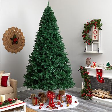 nearly natural 11-ft. LED Northern Tip Artificial Christmas Tree