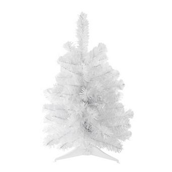 Northlight 1.5-ft. Unlit Snow White Pine Artificial Christmas Tree