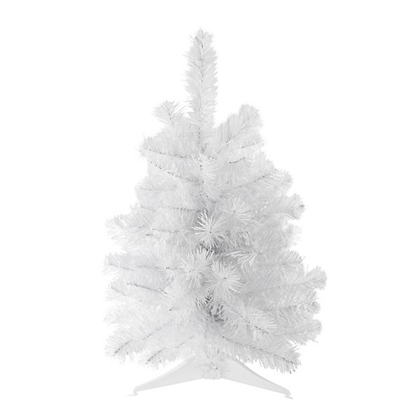 Northlight 1.5ft. Unlit Snow White Pine Artificial Christmas Tree