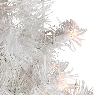 Northlight 2-ft. Pre-Lit Slim Tinsel Artificial Christmas Tree