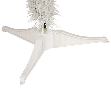 Northlight 2-ft. Pre-Lit Slim Tinsel Artificial Christmas Tree