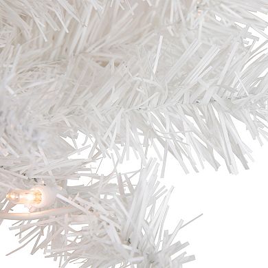 Northlight 2-ft. Pre-Lit Slim Tinsel Artificial Christmas Tree