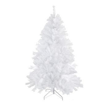 Northlight 6-ft. Unlit Icy White Iridescent Spruce Artificial Christmas Tree