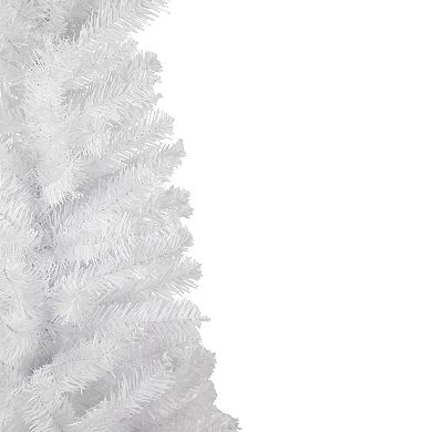 Northlight 4.5-ft. Unlit White Georgian Pine Artificial Pencil Christmas Tree