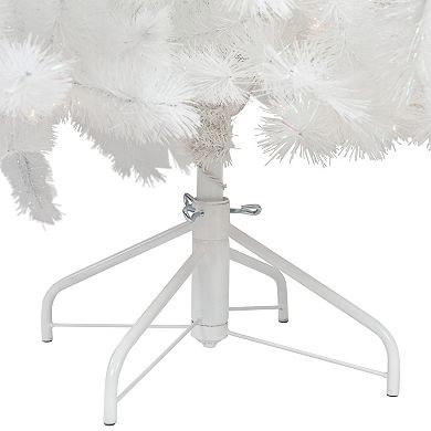 Northlight 7.5-ft. Pre-Lit Warm White LED Lights White Alaskan Pine Artificial Christmas Tree