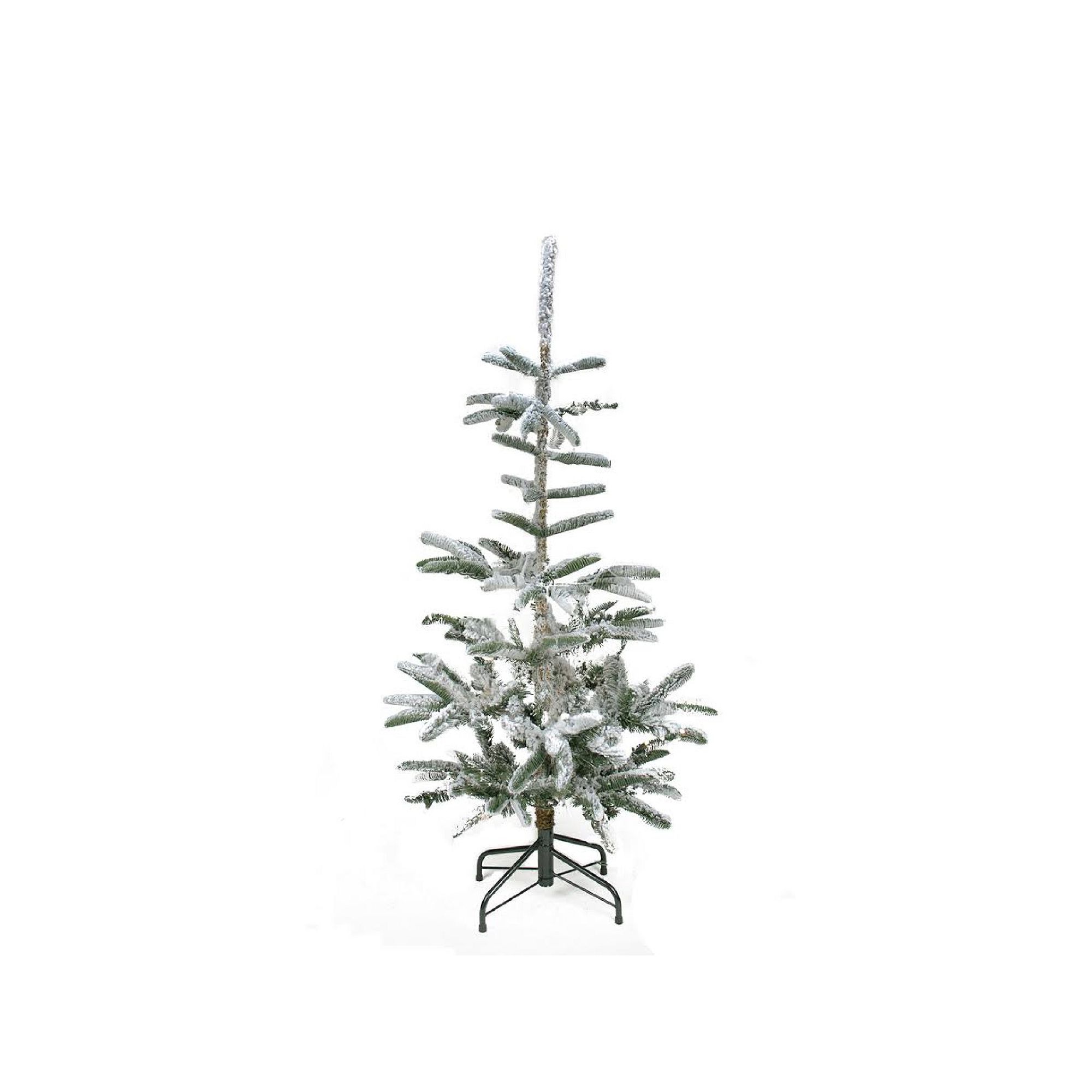 Northlight 4.5-ft. Unlit Green Flocked Nordmann Fir Artificial Christmas Tr