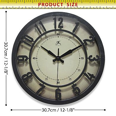 Infinity Instruments Round Wall Clock