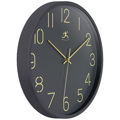 Infinity Instruments 14-in. Round Wall Clock