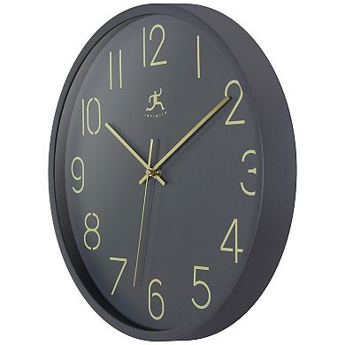 Infinity Instruments 14-in. Round Wall Clock