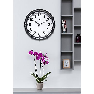 Infinity Instruments 16-in. Round Wall Clock